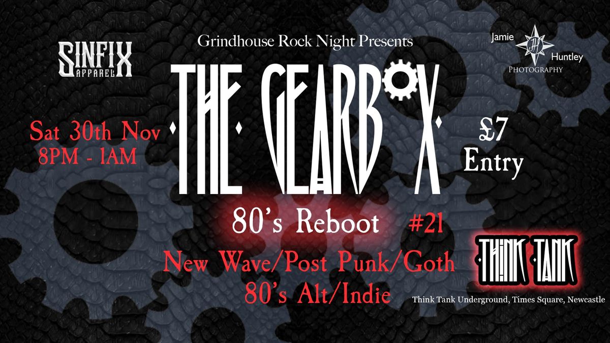 GEARBOX - alternative 80s night !!!