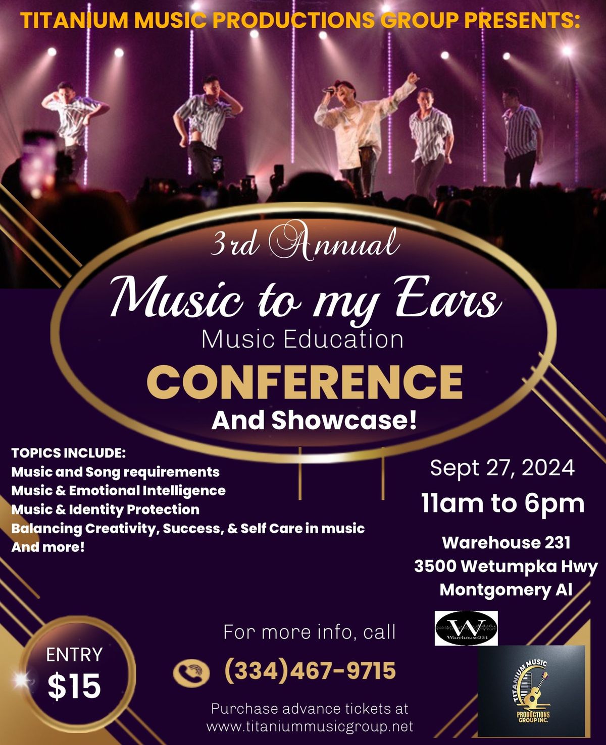 Music To My Ears Conference 