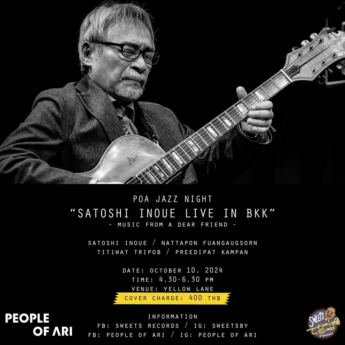 PoA Jazz Night | Satoshi Inoue live in BKK