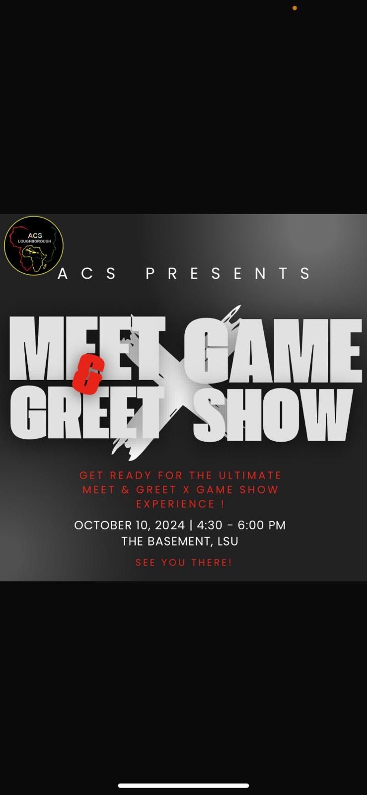 Meet and greet game show 