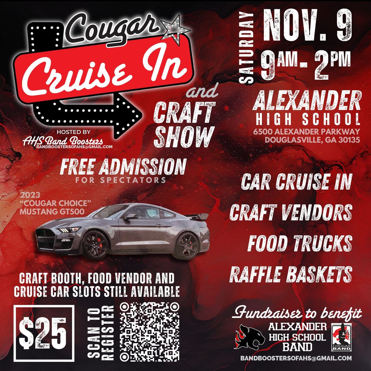 Cougar Cruise In & Craft Show 