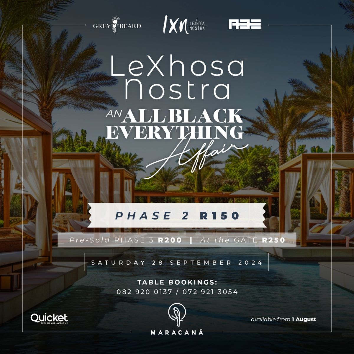 LeXhosaNostra: An All Black Everything Affair