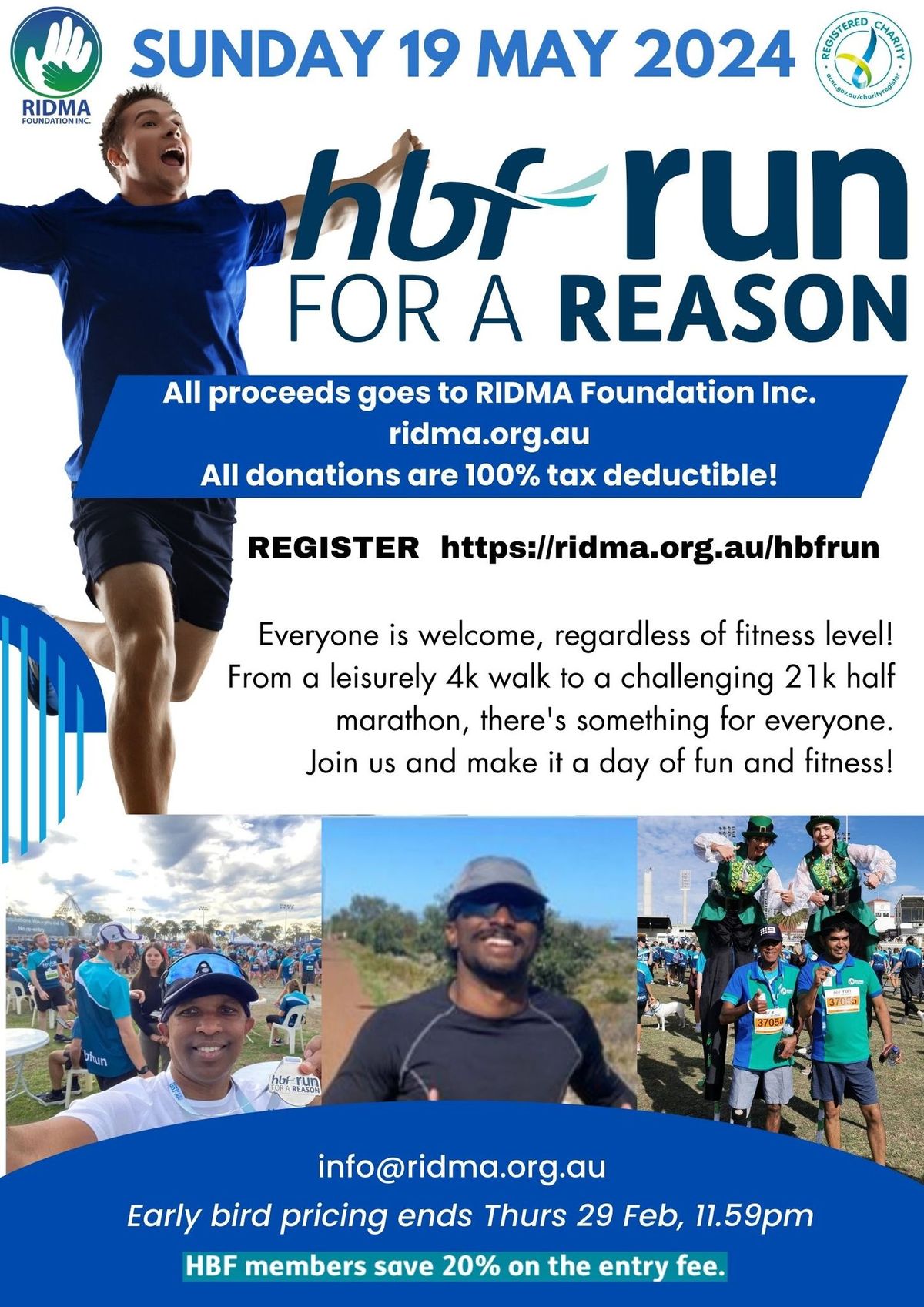 HBF Run for a Reason is back on Sunday 19 May!