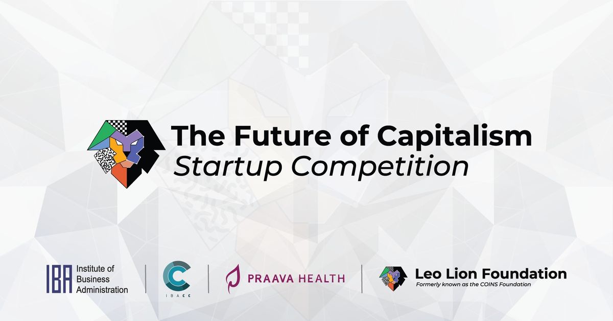 The Future of Capitalism - Startup Competition