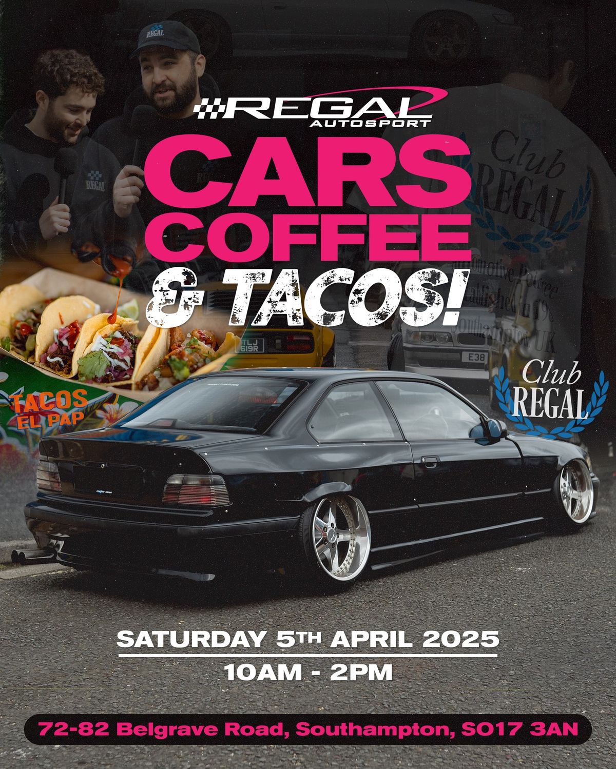 Cars, Coffee & Tacos!