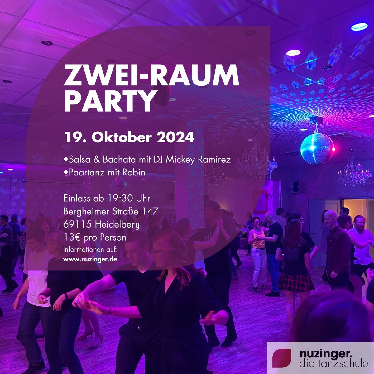 19\/10 Zwei-Raum Party