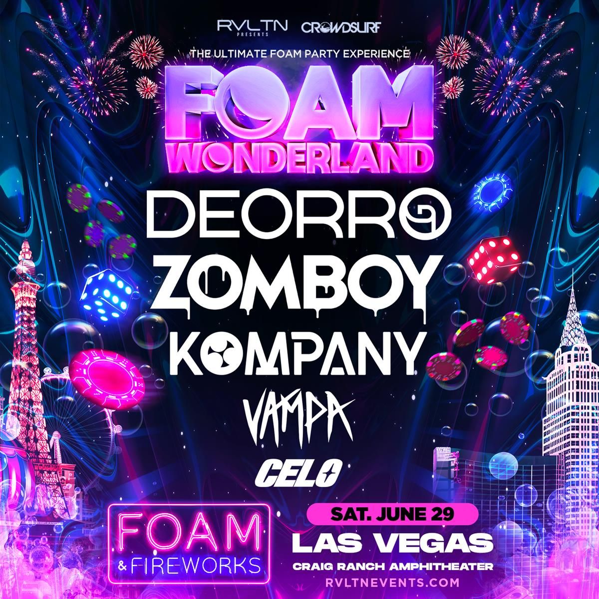Foam Wonderland at Power Plant Live!