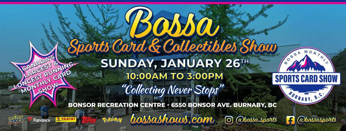 Bossa 'Burnaby' Card Show