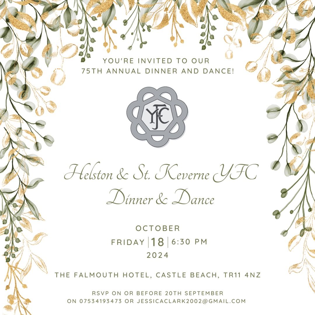 Helston & St Keverne YFC 75th Dinner & Dance