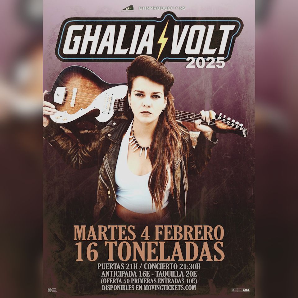 GHALIA VOLT EN ZARAGOZA