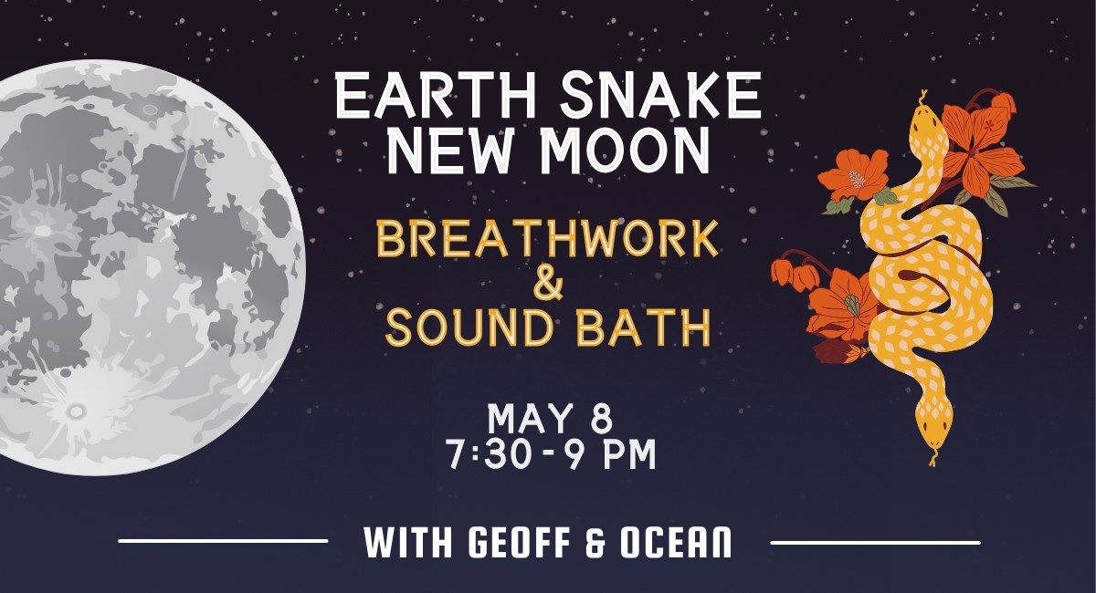 New Moon \ud83c\udf1a Breathwork & Sound Bath