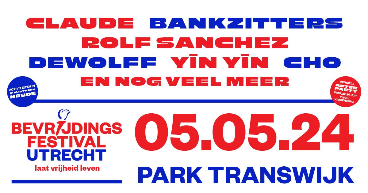 Bevrijdingsfestival Utrecht 2024 | Park Transwijk