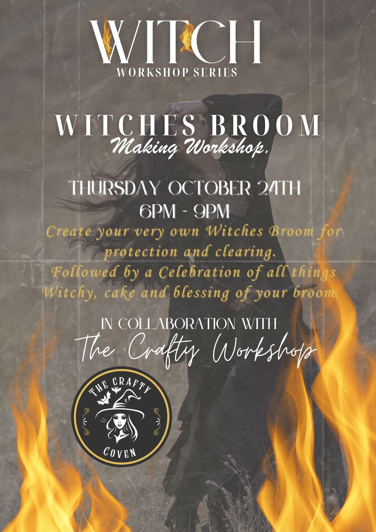 Crafty Coven ~ Magickal Broom Making 