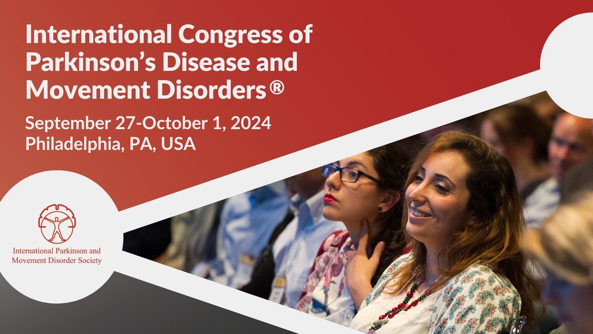 International Congress of Parkinson\u2019s Disease and Movement Disorders \u00ae