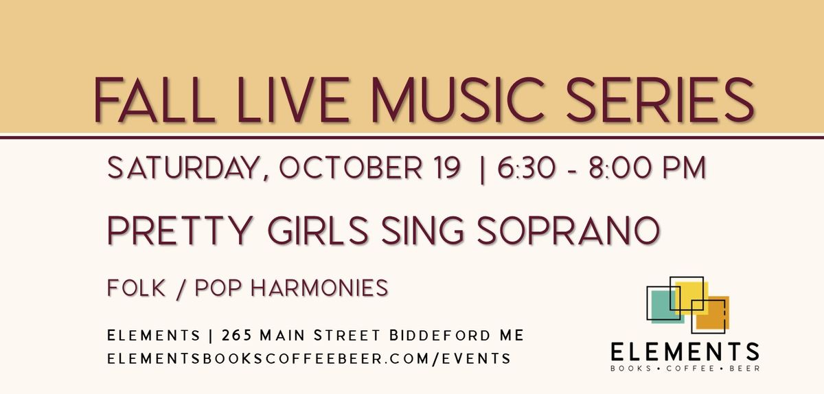 Live Music with Pretty Girls Sing Soprano