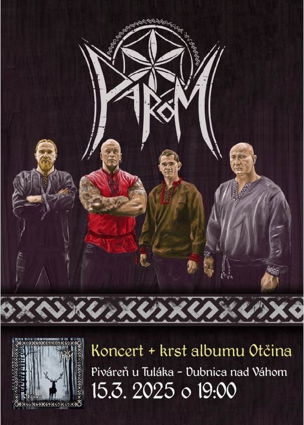 Koncert Reborn & Parom (KRST CD) Dubnica N\/V 