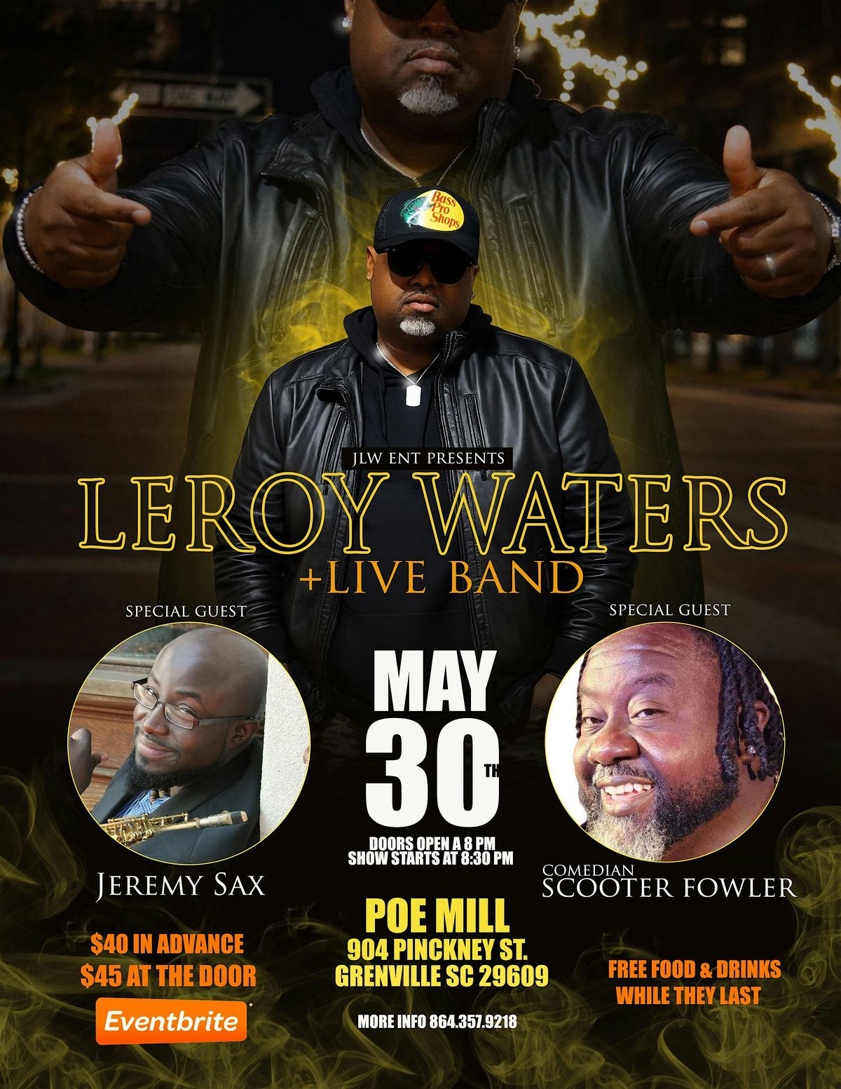 Live Performance by Leroy Waters