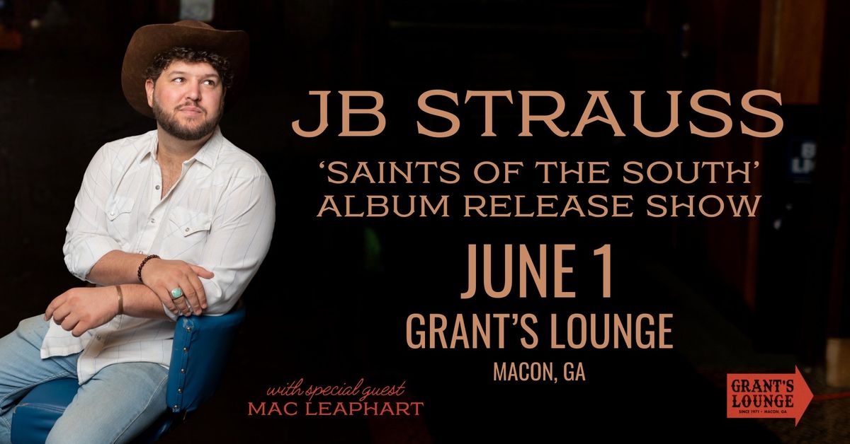 JB Strauss - Saints of the South Album Release Show