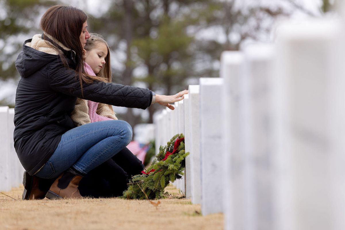 Wreaths Across America Private Family time