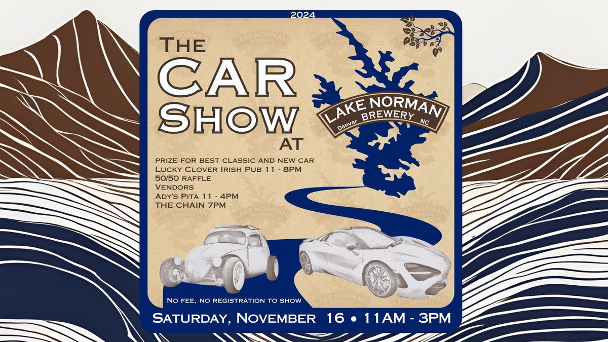 THE Car Show at Lake Norman Brewery! November Edition!