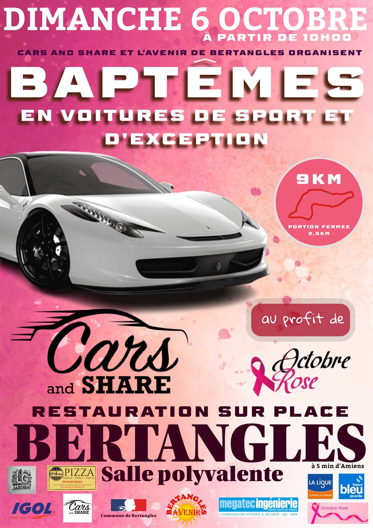 Seconde Edition des Bapt\u00eames au Profit d'OCTOBRE ROSE 