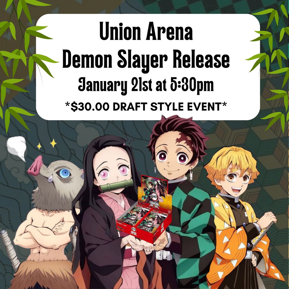 Union Arena - Demon Slayer Release