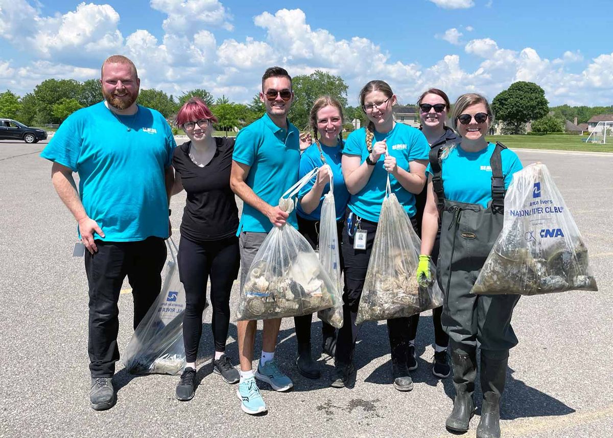 Watershed Cleanup at Joseph Delia Park in Sterling Heights