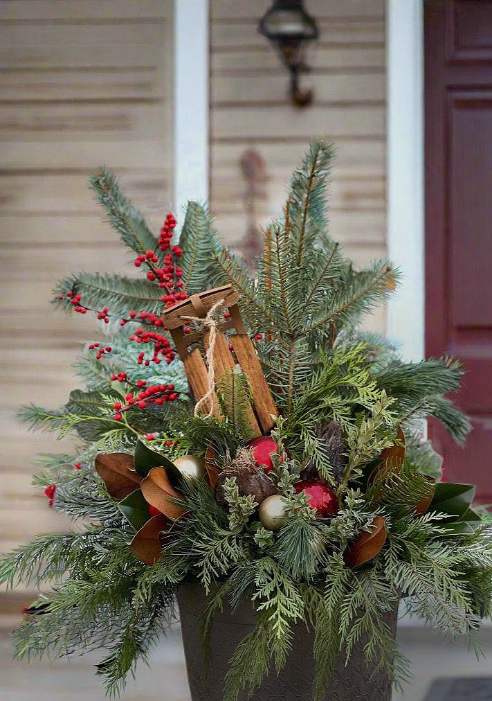 Winter Evergreens Planter Workshop