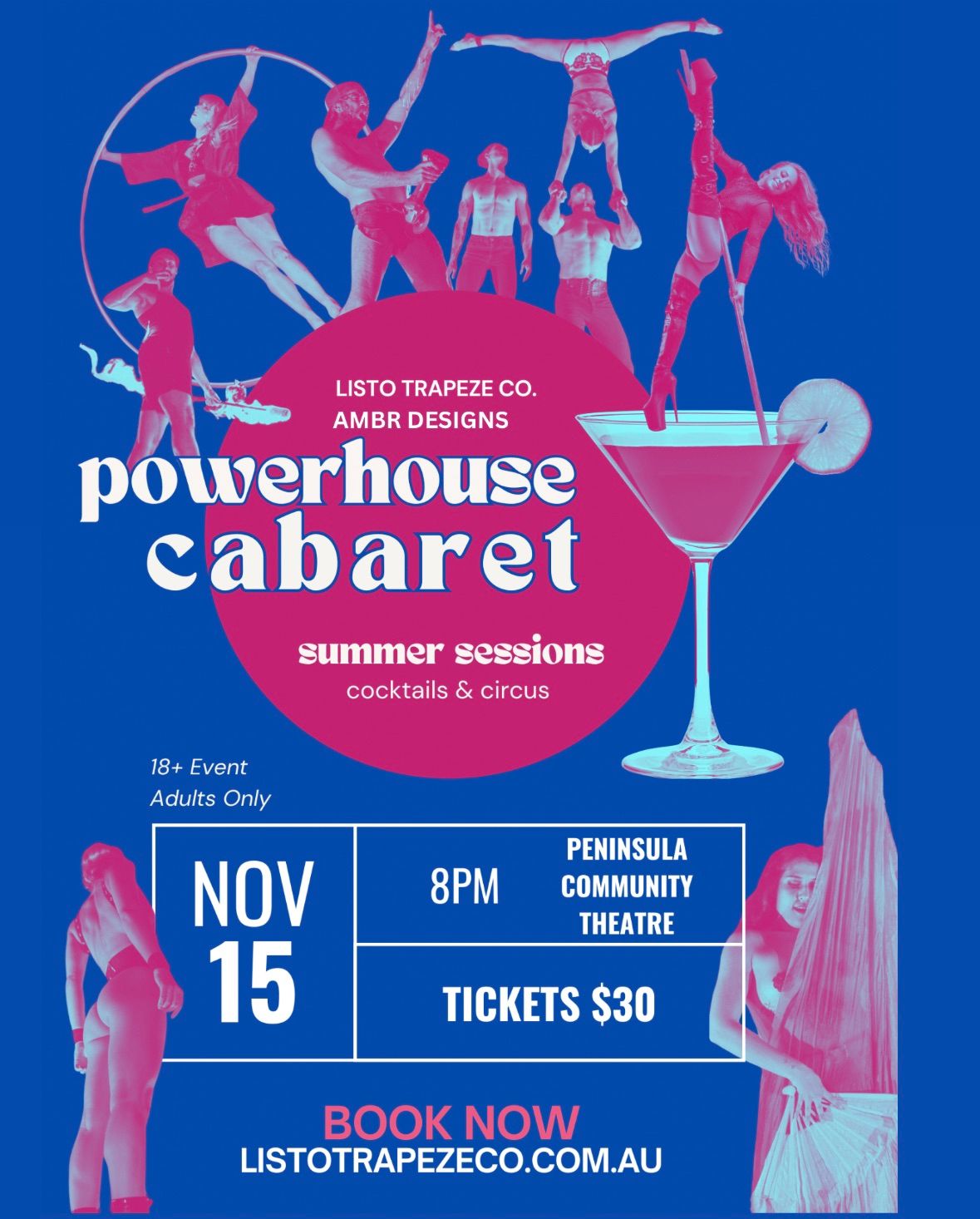 MORNINGTON POWER HOUSE CIRCUS CABARET 