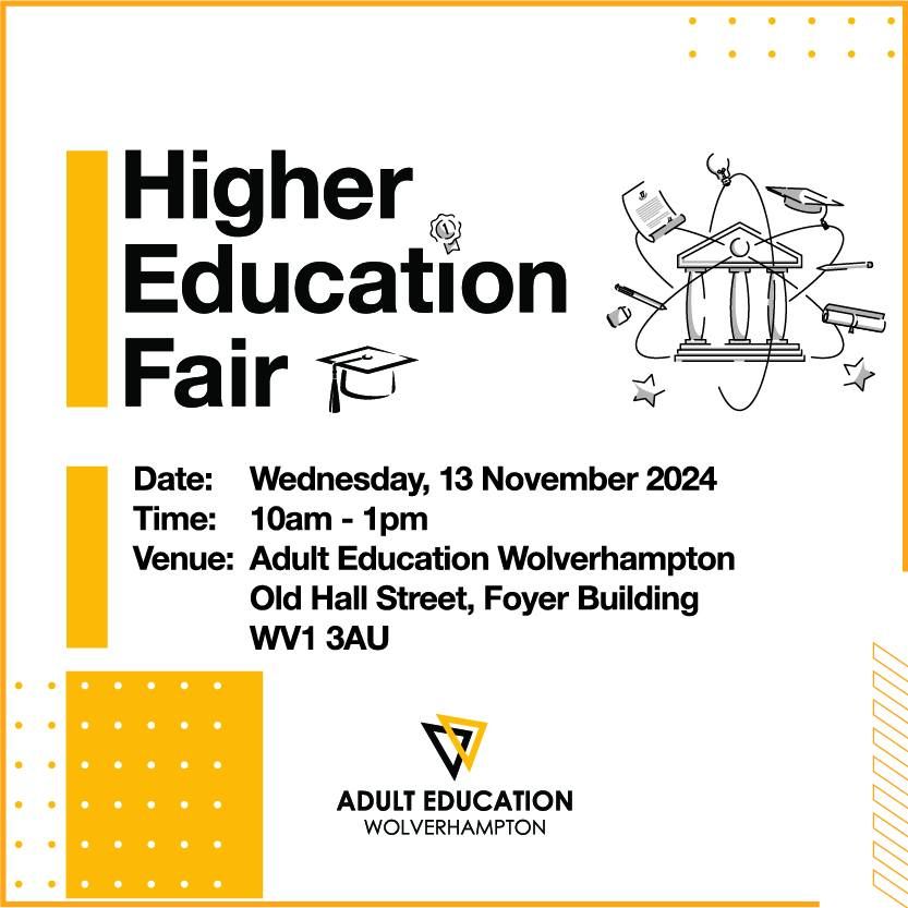 AEW Higher Education Fair | 13 November 2024