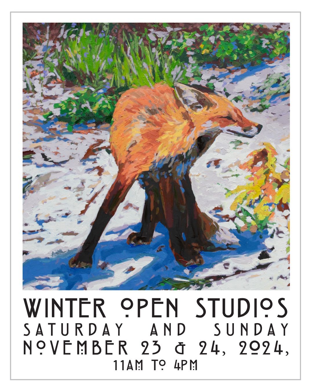 SONO Arts Winter Open Studios 2024