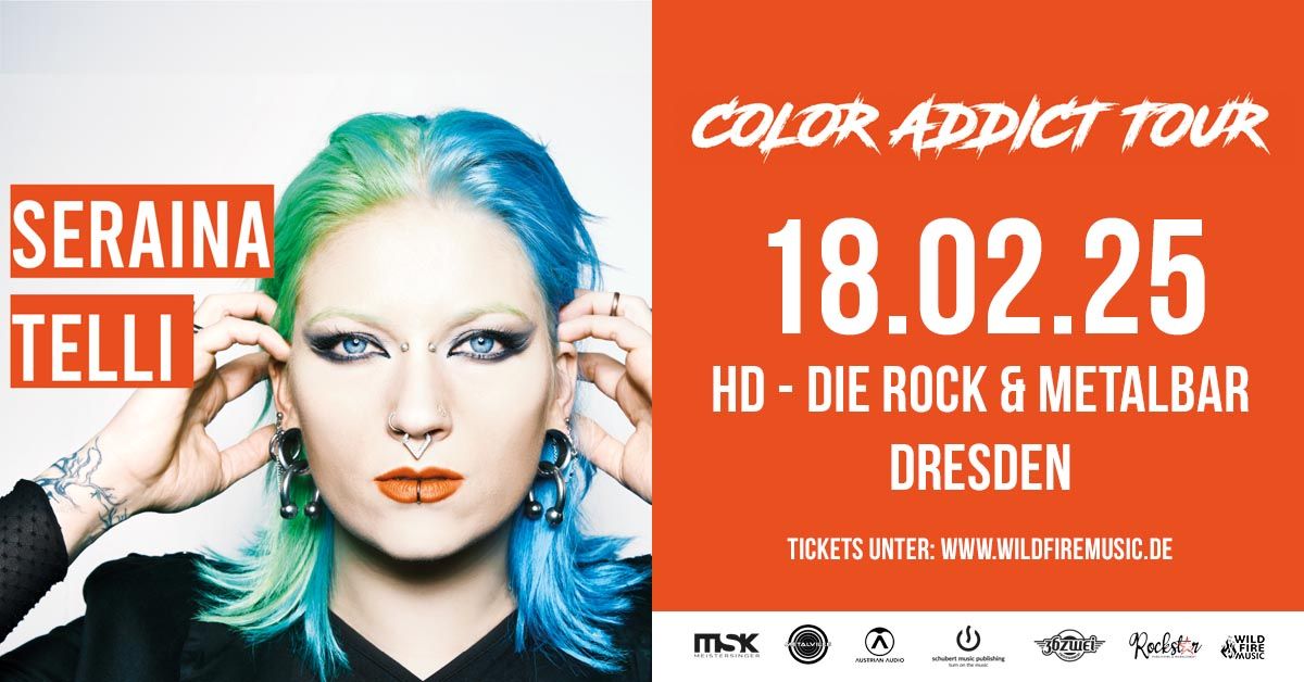 Seraina Telli "Color Addict Tour" | Dresden, HD - Die Rock& Metalbar