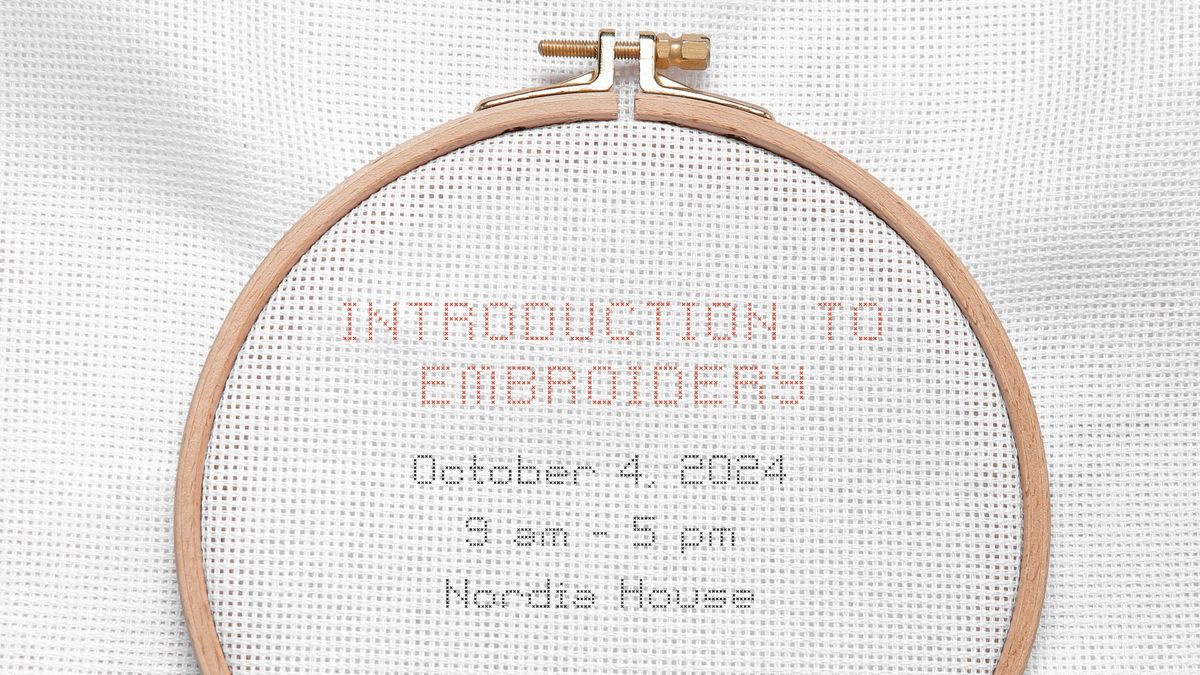 Introduction to Embroidery