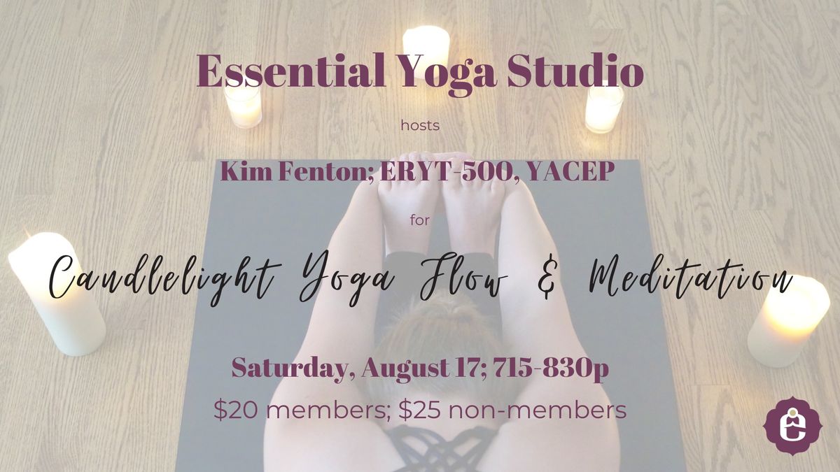 Candlelight Yoga Flow & Meditation with Kim Fenton