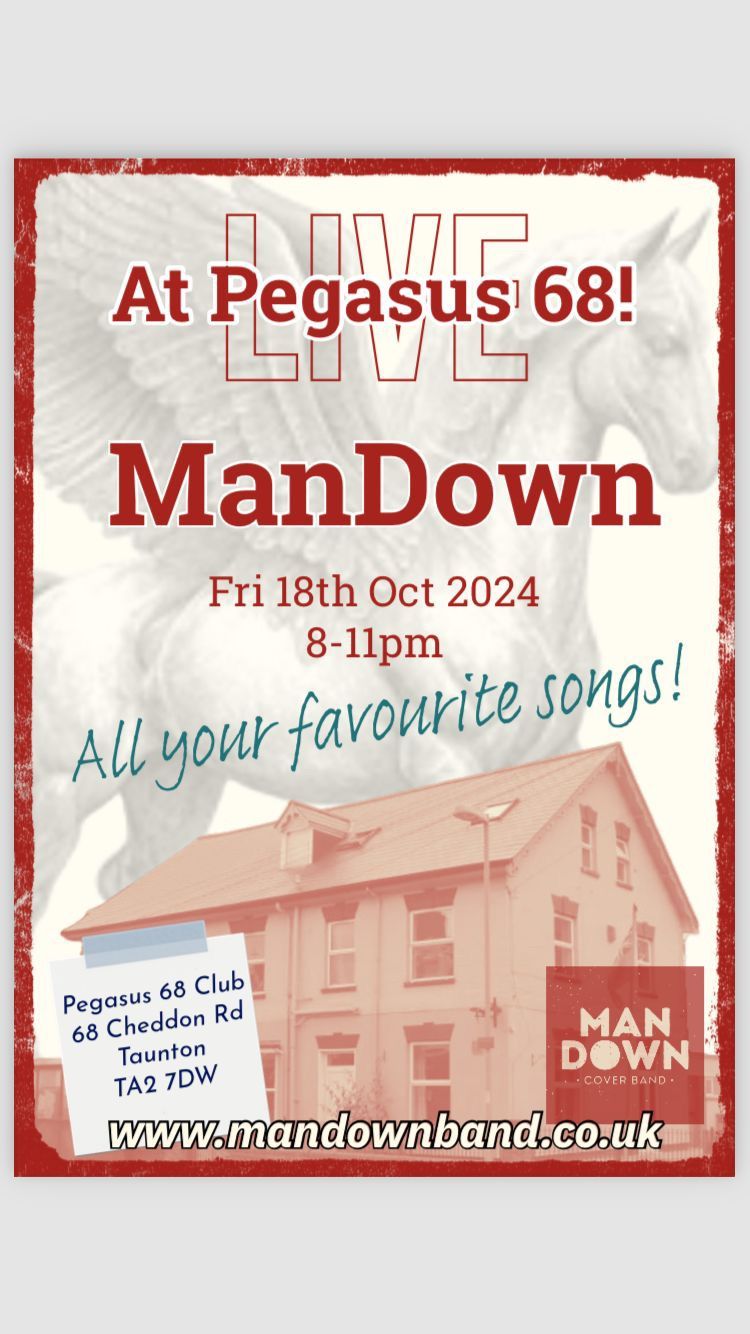 Man Down Band at Pegasus 68 Club