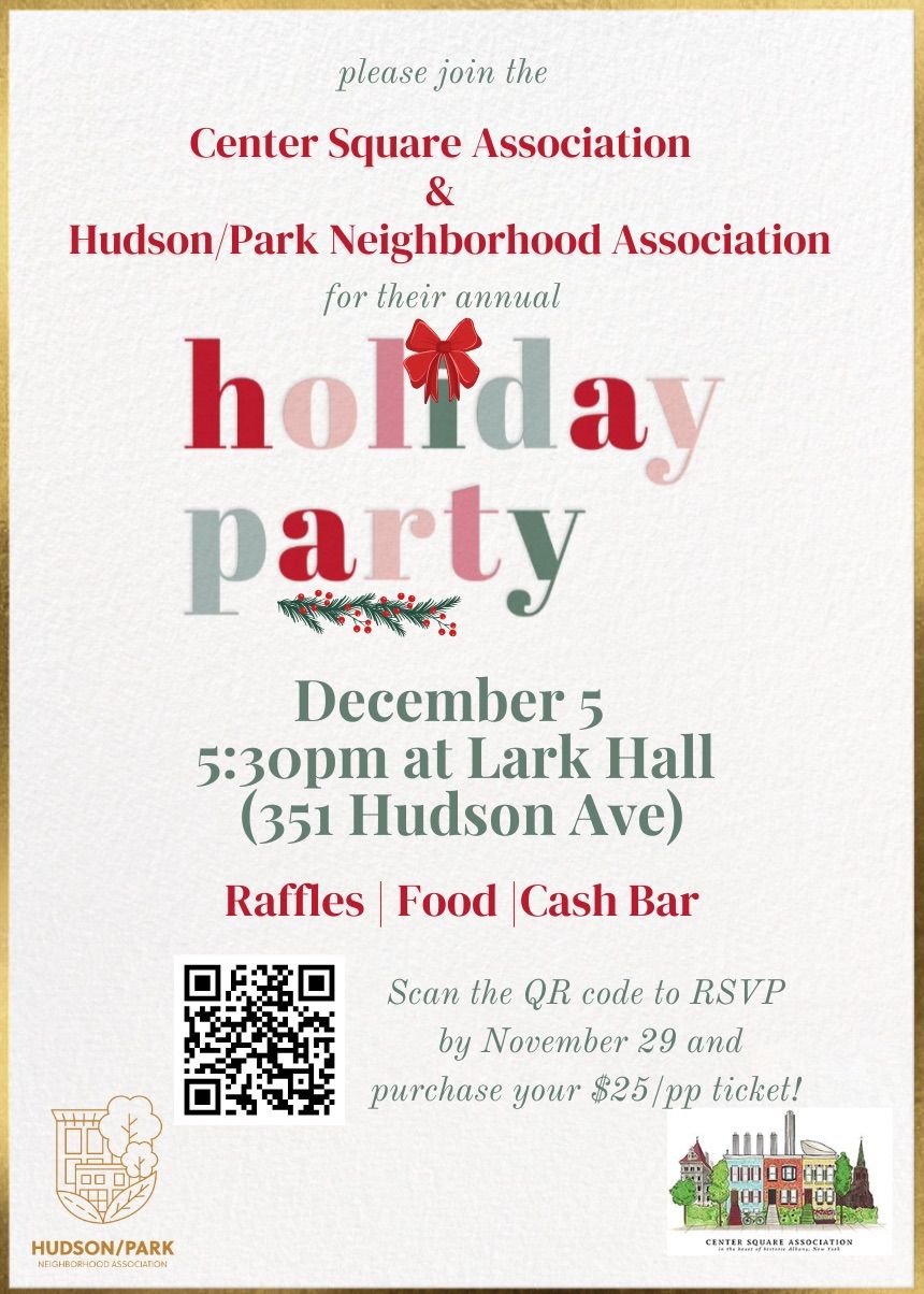 Center Square + Hudson\/Park Annual Holiday Party