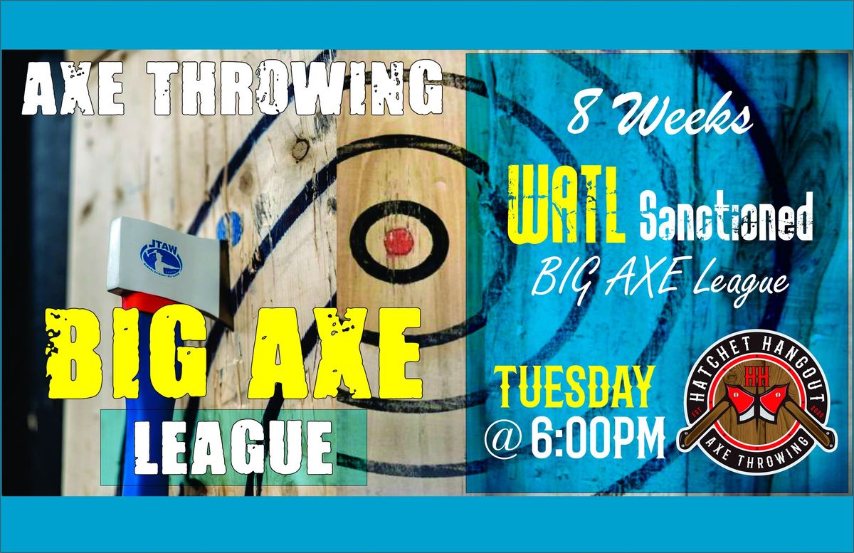 WATL 2024 SEASON 2 BIG AXE LEAGUE - Axe Throwing St Pete