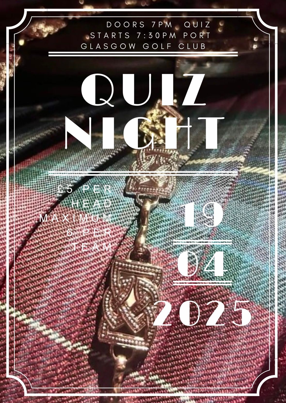 Quiz Night and Bingo 