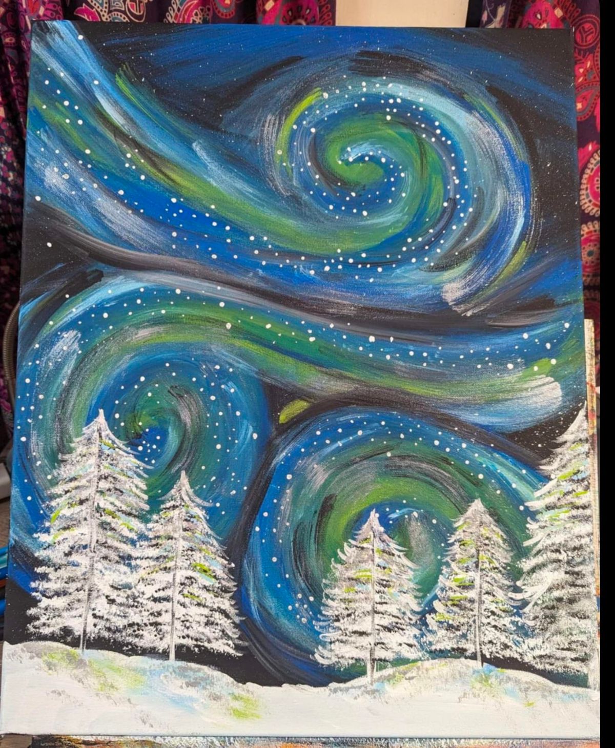 Winter Nights Paint Party with Gogh & Create Studio 