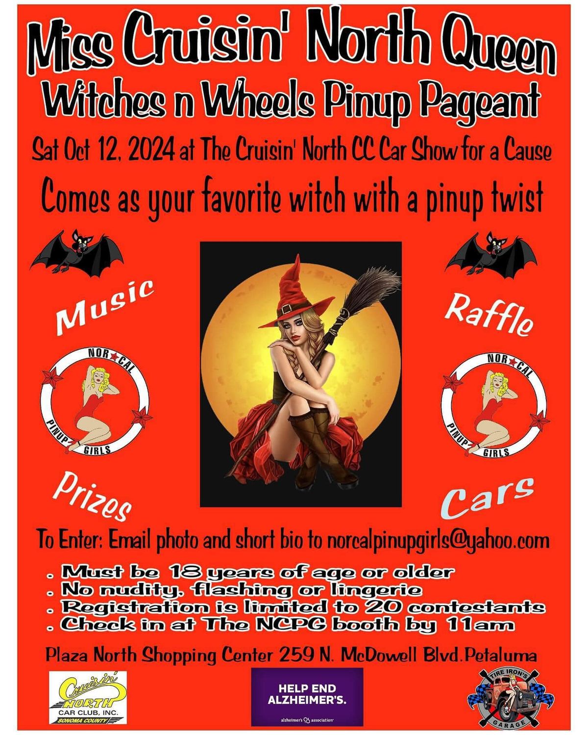 Miss Cruisin' North Queen Witches n Wheels Pin Up Pageant