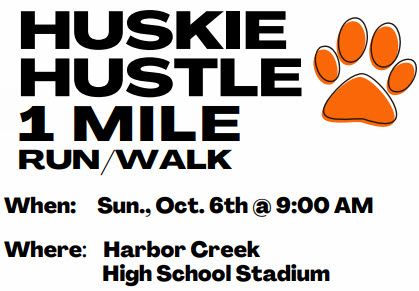 Huskie Hustle 1 Mile Run\/Walk (Be The One)