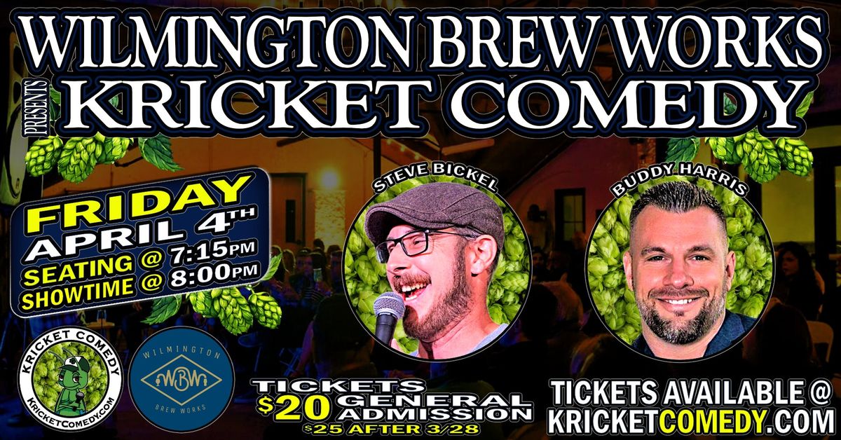 Wilmington Brew Works presents Kricket Comedy