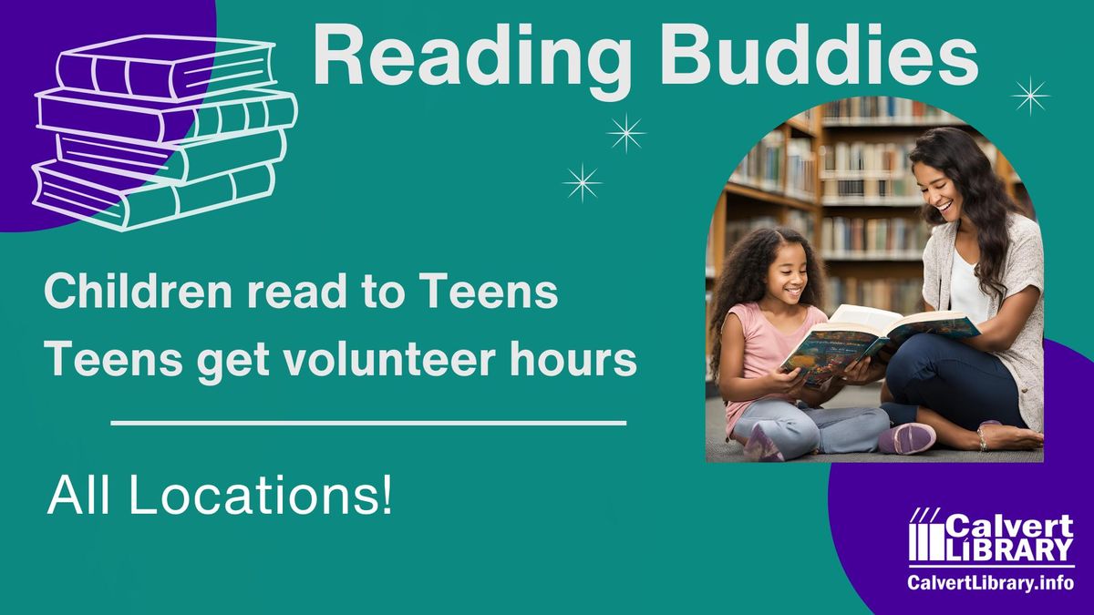 Reading Buddies - Teen Buddy (TB)