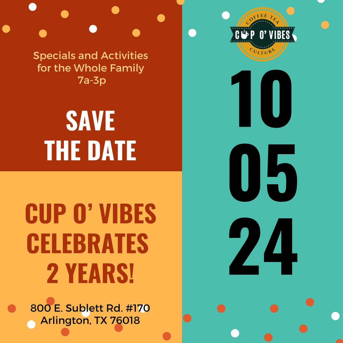 CUP O' VIBES Turns 2 \ud83d\udc9b\ud83d\udc9a