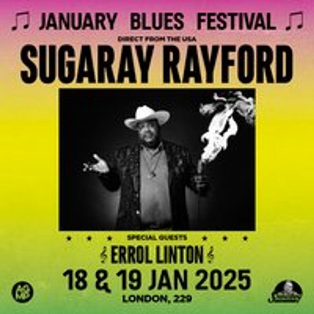 January Blues Festival: SUGARAY RAYFORD