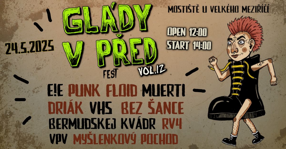 GL\u00c1DY V P\u0158ED FEST vol.XII ~ Mosti\u0161t\u011b u Velk\u00e9ho Mezi\u0159\u00ed\u010d\u00ed 