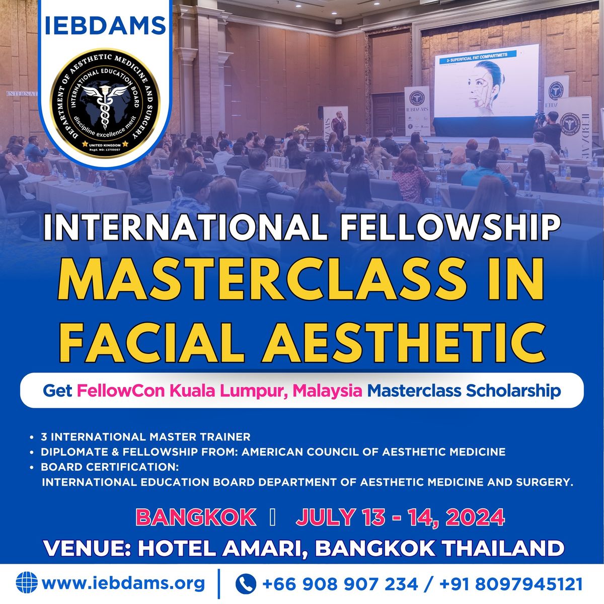 International Fellowship Masterclass in Facial Aesthetics
