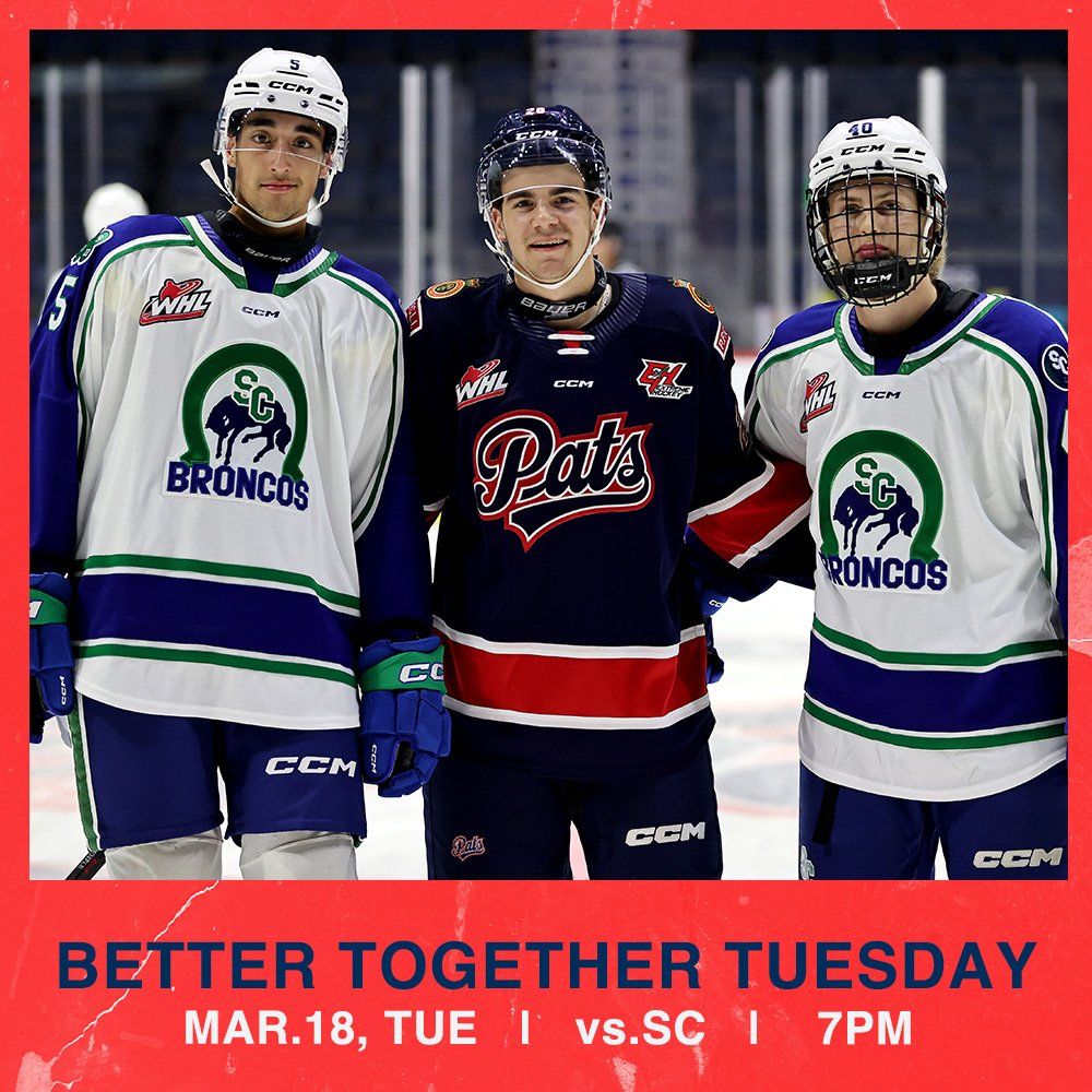 Swift Current Broncos vs. Regina Pats