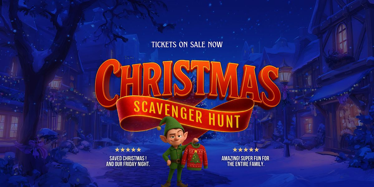 Christmas Scavenger Hunt in Chicago: Help Santa save the Holiday!