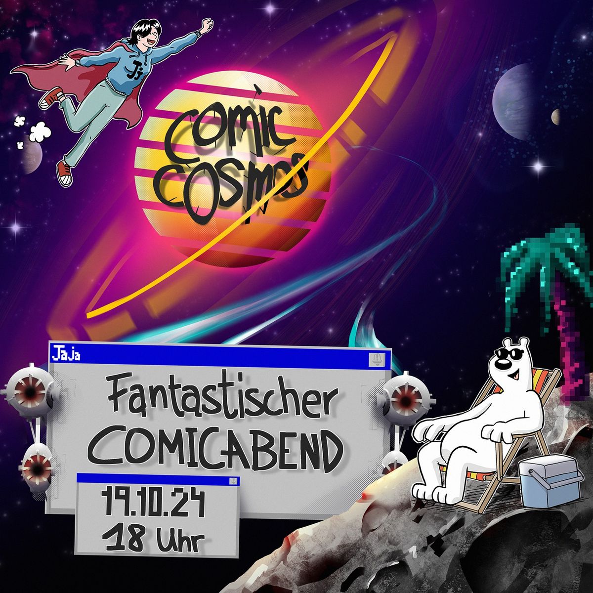 Fantastischer Comicabend  mit dem Jaja Verlag